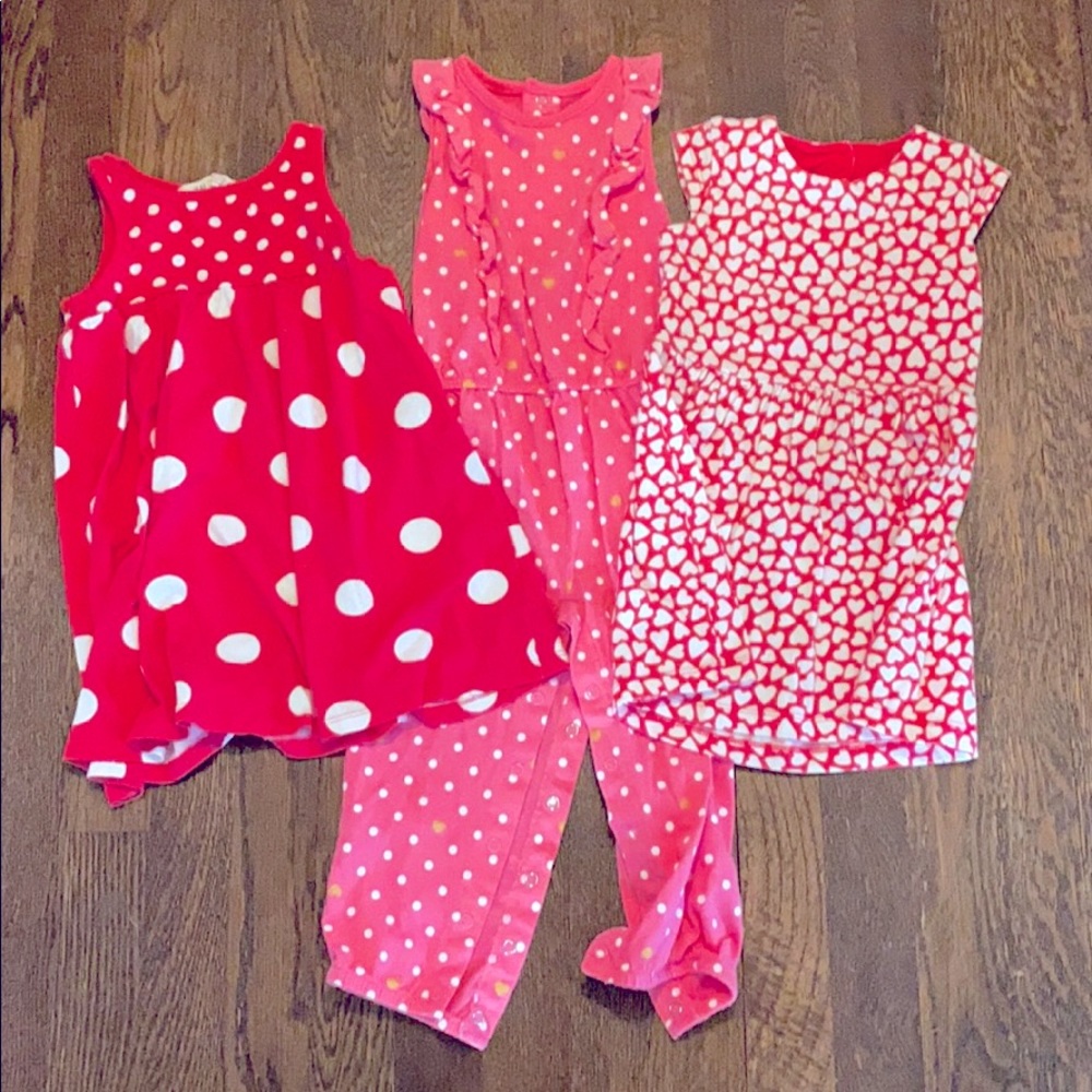 Carter Jumpsuit, Carter 💕 Dress, H&M Polka Dot